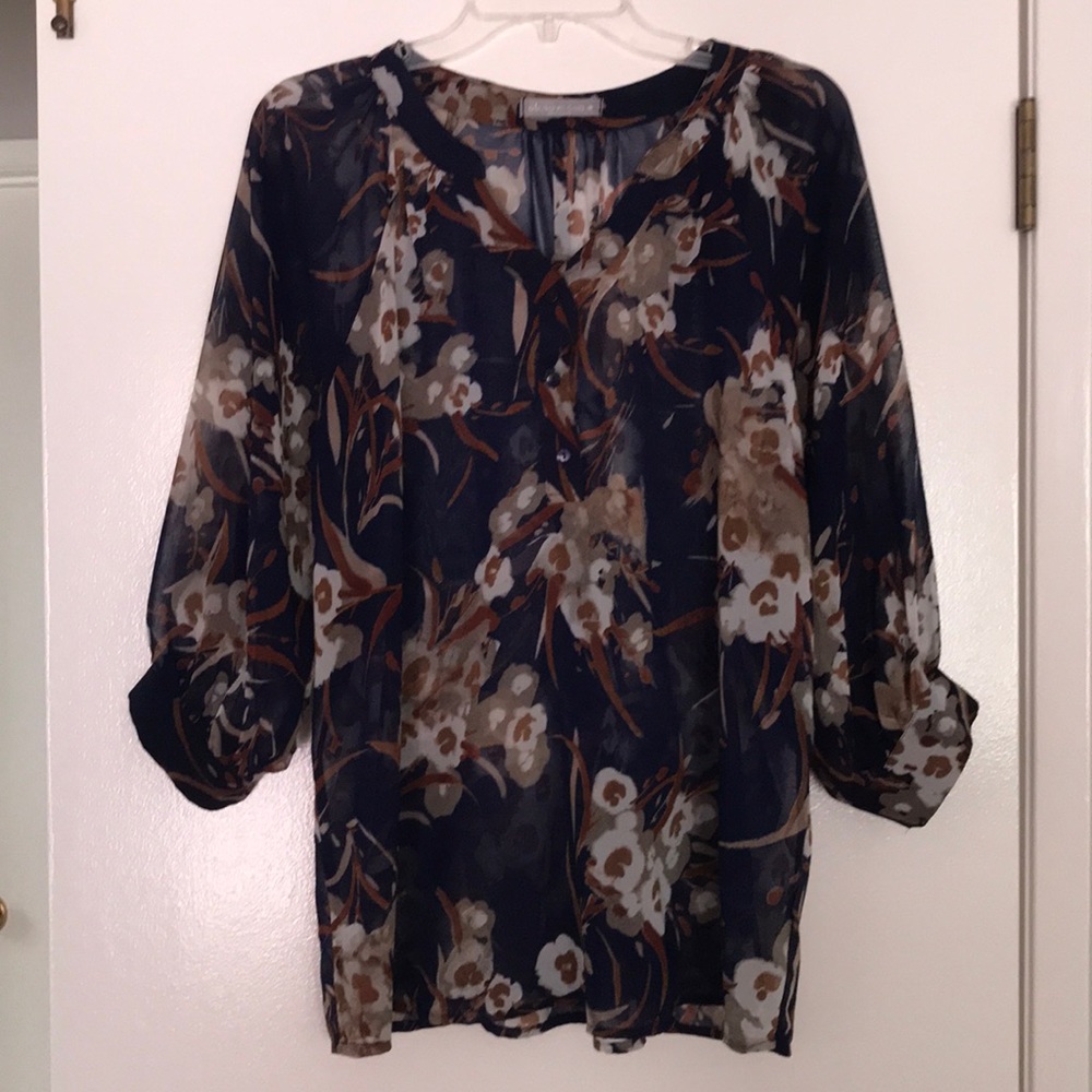 Olivia Moon blouse, size M
